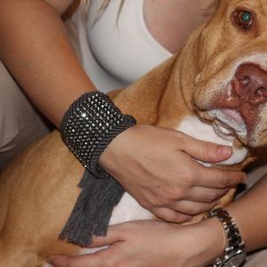 Crochet handmade bracelet! UNIQUE